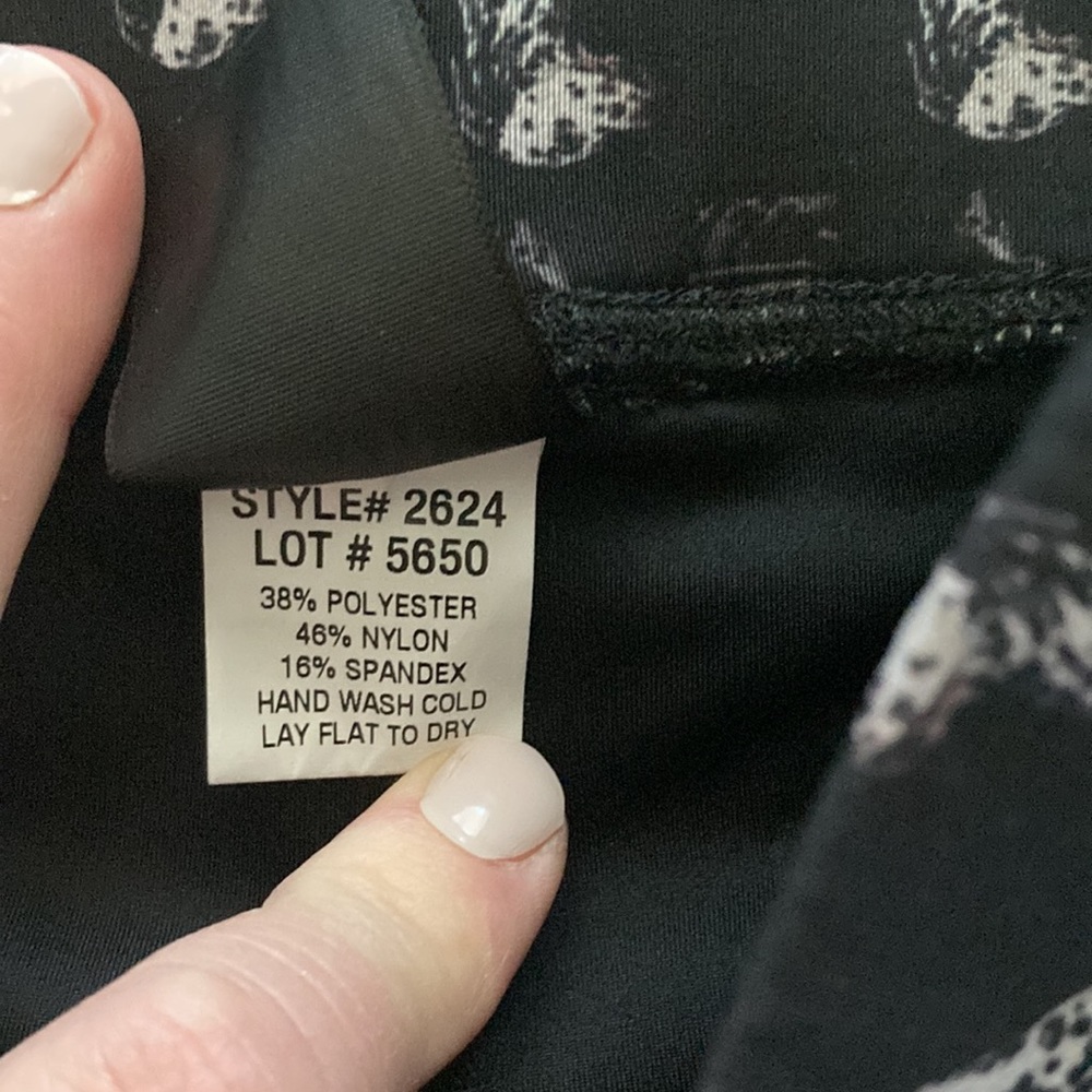 Terez Leggings, Like New, Dalmatians, Small - Picture 5 of 7